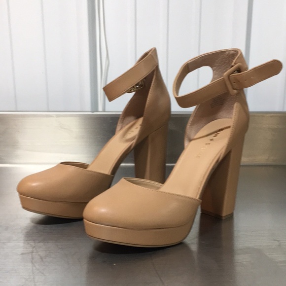 Shoes - Sun and stone Elegant Tan Women's Heels Size 9